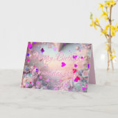 Nieuw Roze Hart Sterren Kleindochter Verjaardag Ka Kaart (Gele Bloem)