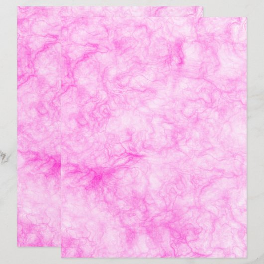 Nieuw roze papier voor kantoorbenodigdheden (Voorkant / Achterkant)