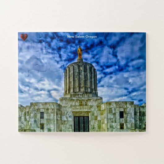 Nieuw Salem Oregon Legpuzzel (Horizontaal)