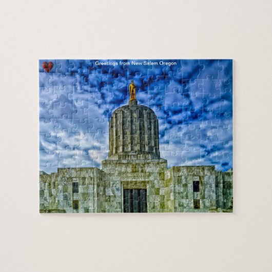 Nieuw Salem Oregon Legpuzzel (Horizontaal)