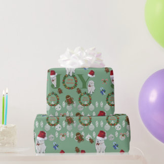 Nieuw Samoyed Holiday Wrapping Paper Cadeaupapier