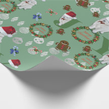 Nieuw Samoyed Holiday Wrapping Paper