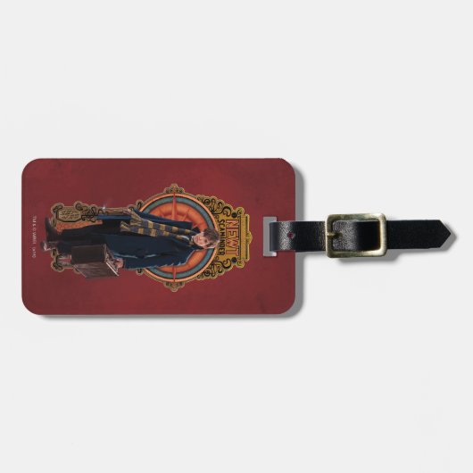 NIEUW SCAMANDER™ Permanent Art-paneel Bagagelabel (Voorkant horizontaal)