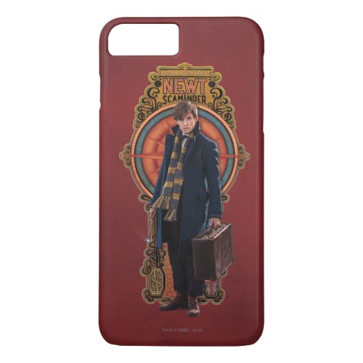 NIEUW SCAMANDER™ Permanent Art-paneel Case-Mate iPhone Case (Achterkant)