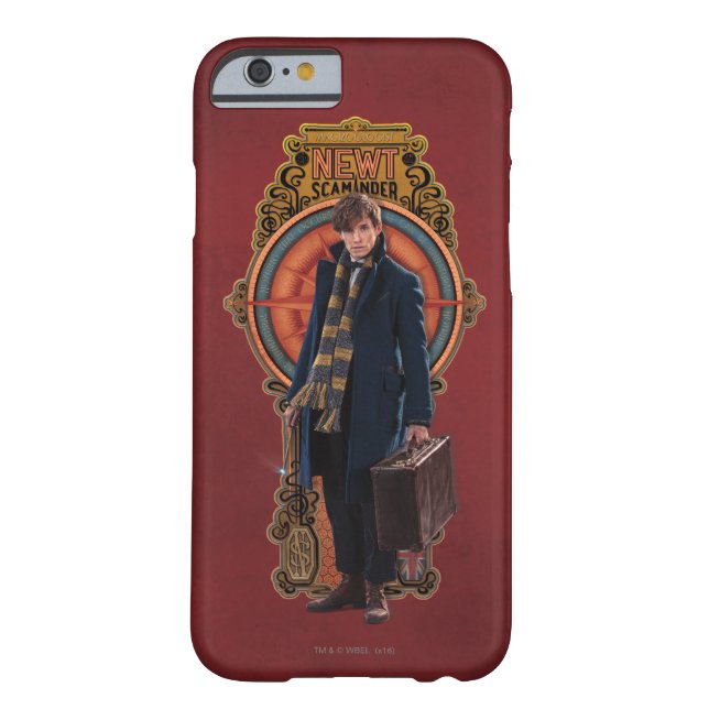 NIEUW SCAMANDER™ Permanent Art-paneel Case-Mate iPhone Case (Achterkant)