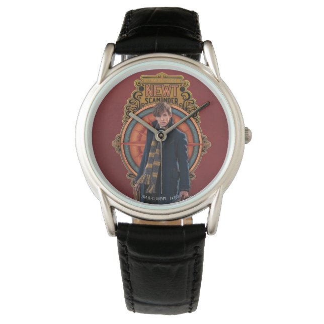 NIEUW SCAMANDER™ Permanent Art-paneel Horloge (Voorkant)