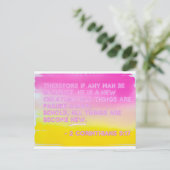 Nieuw schepsel in Christ - Faith Briefkaart (Staand voorkant)