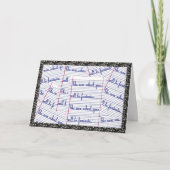 Nieuw schooljaar kaart (Voorkant)