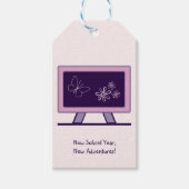 Nieuw schooljaar, nieuw avontuur cadeaulabel (Voorkant)