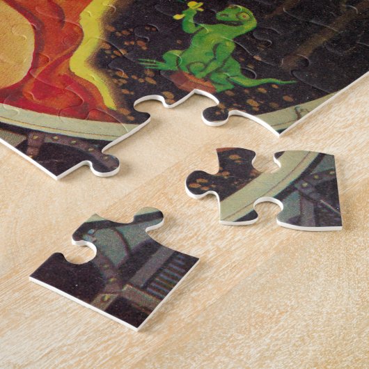 NIEUW!  SCI-FI MAGAZINE THEMA LEGPUZZEL (Zijkant)