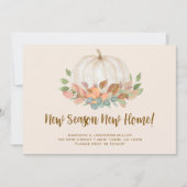 Nieuw Seizoen Nieuw Home Pompoen Herfst Herfst Ver Aankondiging (Voorkant)