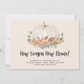 Nieuw Seizoen Nieuw Home Pompoen Herfst Herfst Ver Aankondiging (Voorkant)