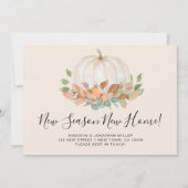 Nieuw Seizoen Nieuw Home Pompoen Herfst Herfst Ver Aankondiging (Voorkant)