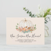 Nieuw Seizoen Nieuw Home Pompoen Herfst Herfst Ver Aankondiging (Staand voorkant)