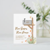 Nieuw Seizoen Nieuw Huis Herfst Bewegende Aankondi Aankondigingskaart (Staand voorkant)