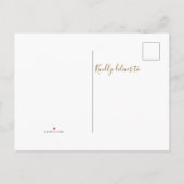 Nieuw Seizoen Nieuw Huis Herfst Foliage Verhuizen Aankondigingskaart (Achterkant)