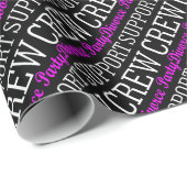 Nieuw single break-up support crew echtscheidingsf cadeaupapier (Rol Hoek)