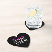 Nieuw single break-up support crew echtscheidingsf kartonnen onderzetters (Insitu)