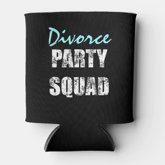 Nieuw Single Happy echtscheiding partij team Blikjeskoeler (Voorkant)