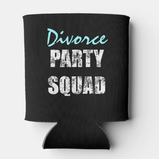 Nieuw Single Happy echtscheiding partij team Blikjeskoeler (Achterkant)