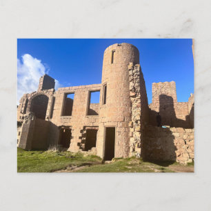 Nieuw Slains Castle, Cruden Bay - A Feestdagenkaart