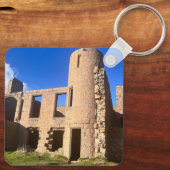 Nieuw Slains Castle, Cruden Bay - A Sleutelhanger (Achterkant)