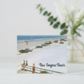  Nieuw Smyrna Beach Florida jaren 1950 Briefkaart (Staand voorkant)