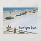  Nieuw Smyrna Beach Florida jaren 1950 Briefkaart (Voorkant)