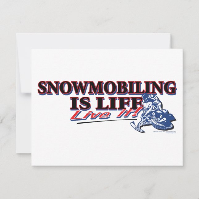 NIEUW-SNOWMOBILING-IS-LEVEN (Voorkant)