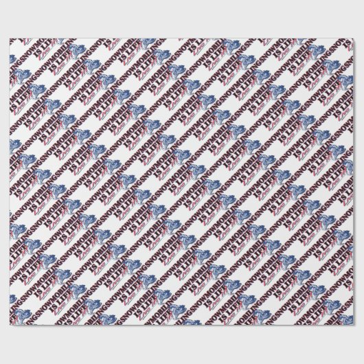 NIEUW-SNOWMOBILING-IS-LEVEN CADEAUPAPIER (Vlak)