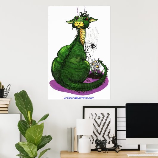 NIEUW SPARKIE HET POSTER VAN DE BORGING (Thuiskantoor)