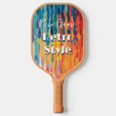 Nieuw spel Retro Style Grappig Pickleball Paddle (Voorkant)