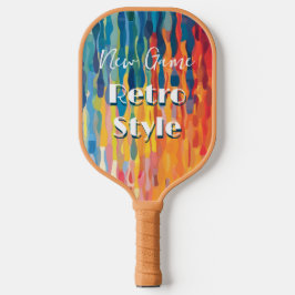 Nieuw spel Retro Style Grappig Pickleball Paddle