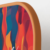 Nieuw spel Retro Style Grappig Pickleball Paddle (Links Detail)