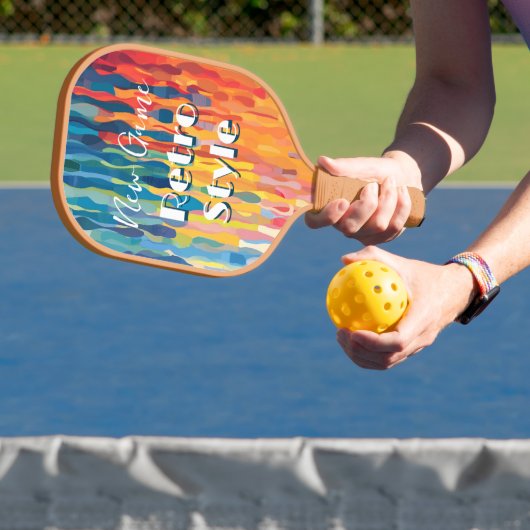 Nieuw spel Retro Style Grappig Pickleball Paddle (Insitu)
