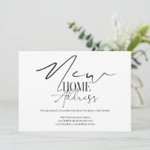 Nieuw startadres kaart (Staand voorkant)