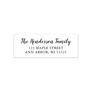 Nieuw startadres voor script bevestigen  zelfinktende stempel