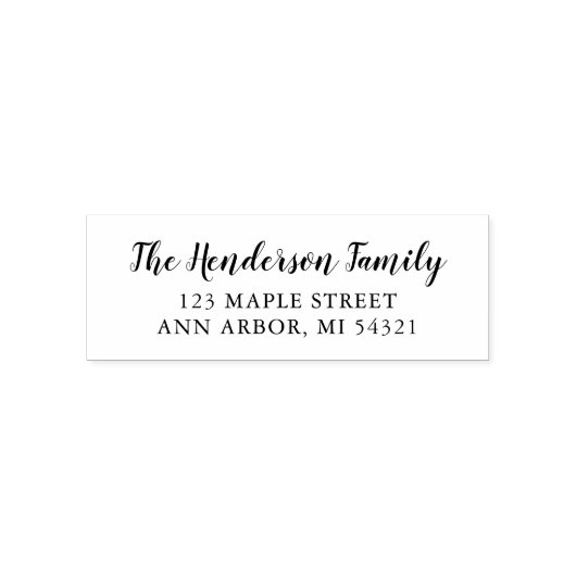 Nieuw startadres voor script bevestigen  zelfinktende stempel (Design)