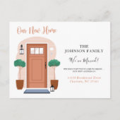 Nieuw startpunt dat we hebben verplaatst briefkaart (Voorkant)