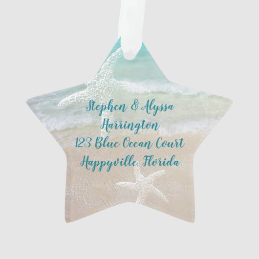 Nieuw startpunt eerste kerststaarten ornament (achterkant)