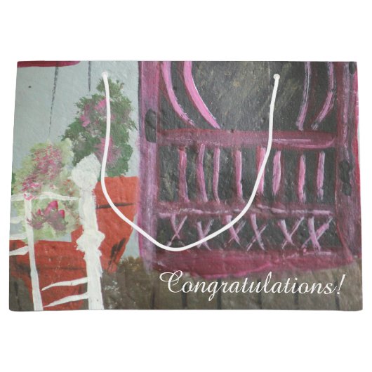 Nieuw startpunt gefeliciteerd large cadeautasje (Voorkant)