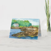 Nieuw startpunt Gefeliciteerd, strand Kaart (Voorkant)