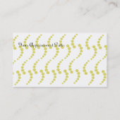 Nieuw startpunt in de Palmen Afsprakenkaartje (Achterkant)