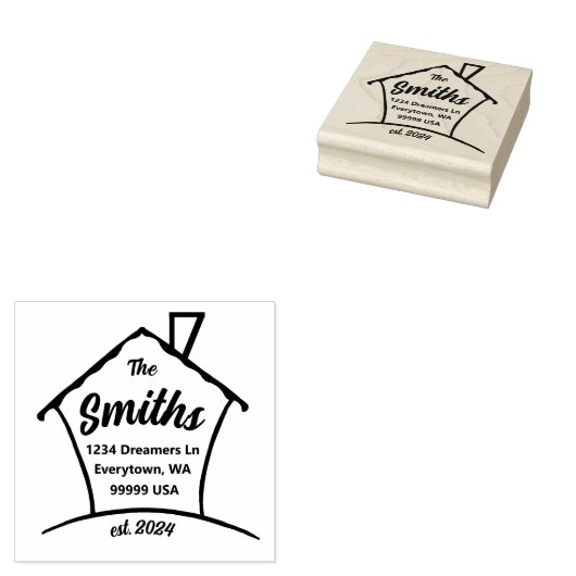 Nieuw startpunt rubberstempel (Gestempeld)