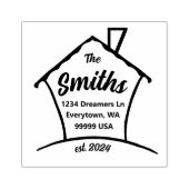 Nieuw startpunt rubberstempel (Afrduk)