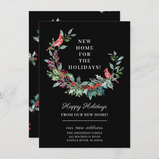 Nieuw startpunt voor de aankondiging van Feestdage (Voorkant / Achterkant)