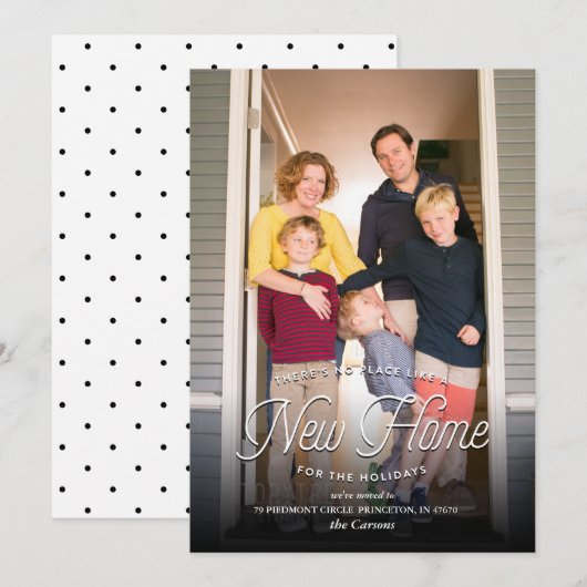 Nieuw startpunt voor de aankondiging van Feestdage (Voorkant / Achterkant)