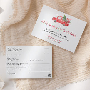 Nieuw startpunt voor de aankondiging van Feestdage Briefkaart