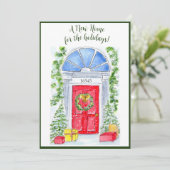 Nieuw startpunt voor de Feestdagen Aankondiging (Staand voorkant)