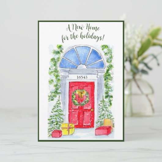 Nieuw startpunt voor de Feestdagen Aankondiging (Staand voorkant)